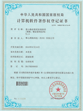 软件著作权|掌心科技